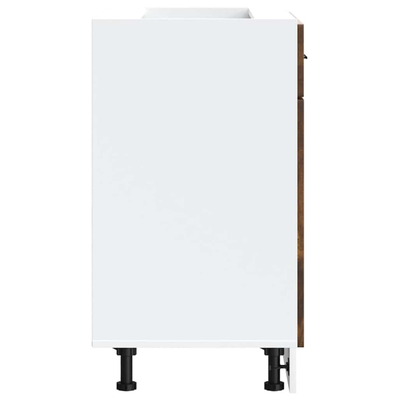 Küchenunterschrank Porto Räuchereiche Holzwerkstoff