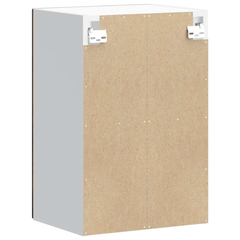 Küchen-Hängeschrank mit Glastür Porto Räuchereiche