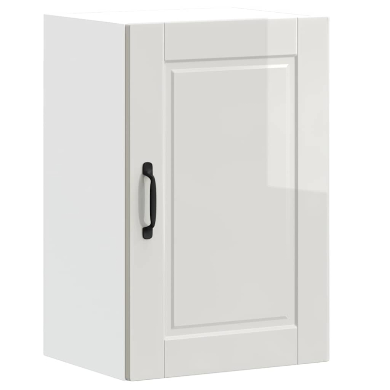 Küchen-Hängeschrank Porto Hochglanz-Weiß Holzwerkstoff