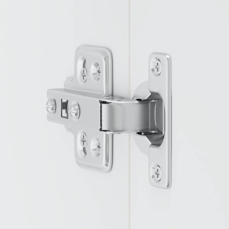 Küchen-Hängeschrank Porto Hochglanz-Weiß Holzwerkstoff