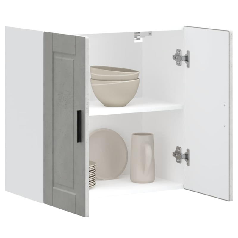 Küchen-Hängeschrank Porto Betongrau Holzwerkstoff