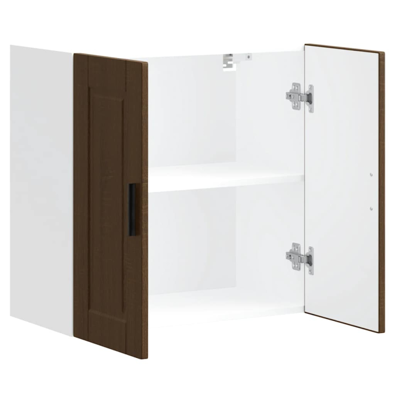 Küchen-Hängeschrank Porto Braun Eichen-Optik Holzwerkstoff