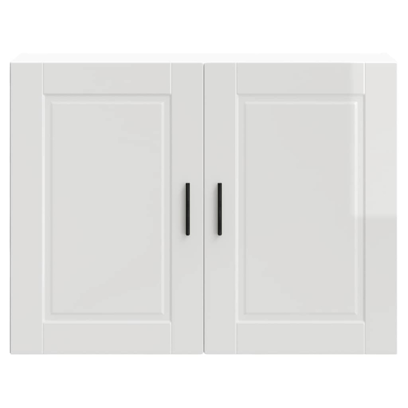 Küchen-Hängeschrank Porto Hochglanz-Weiß Holzwerkstoff