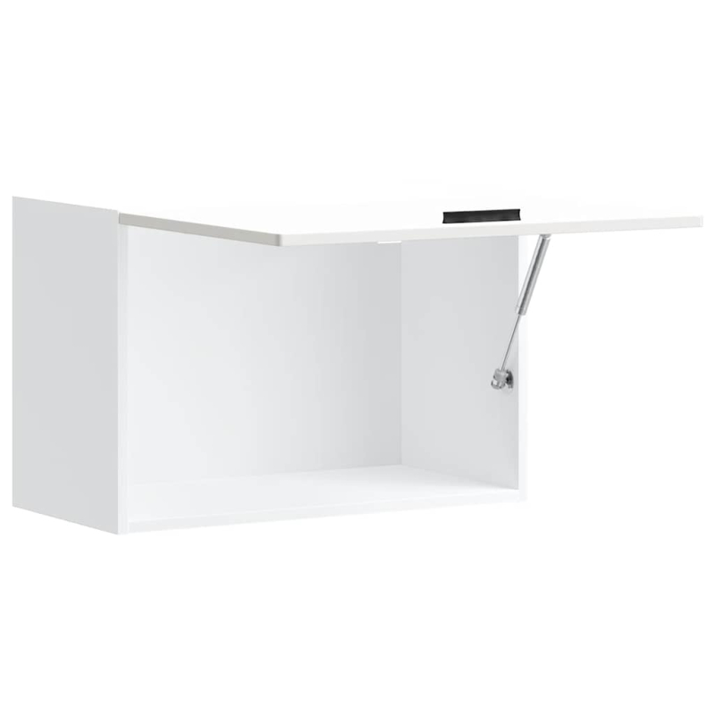 Küchen-Hängeschrank Porto Hochglanz-Weiß Holzwerkstoff