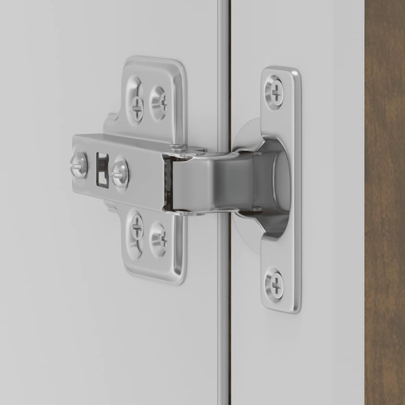 Küchen-Hängeschrank mit Glastür Porto Räuchereiche