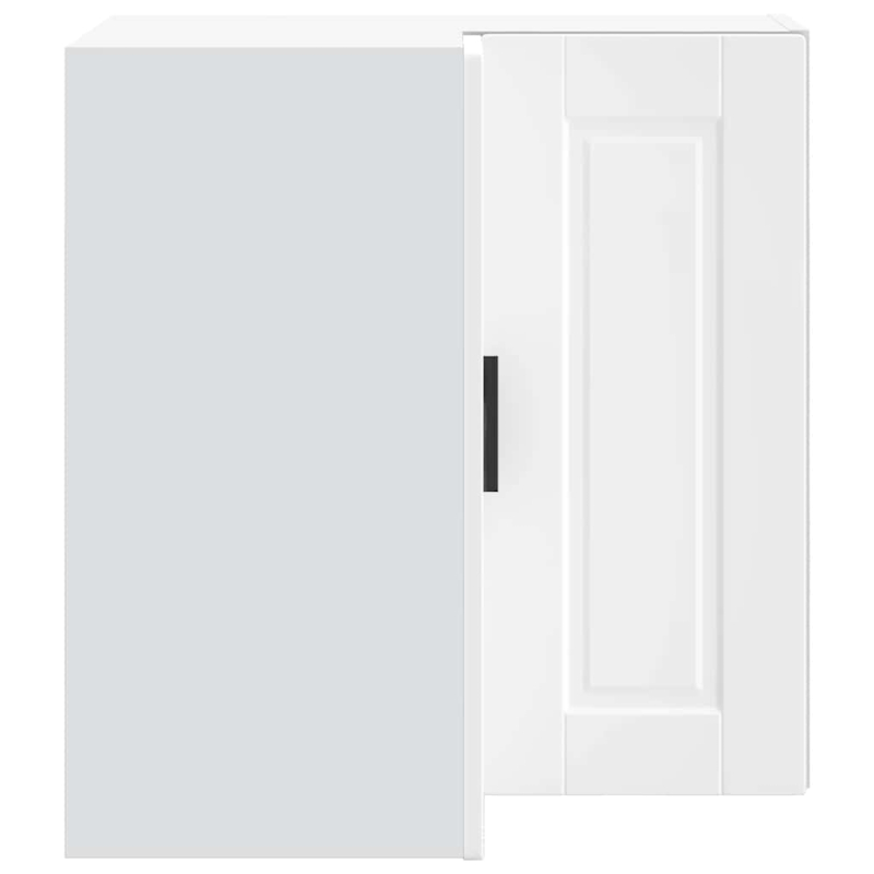 Küchen-Eckhängeschrank Porto Weiß Holzwerkstoff