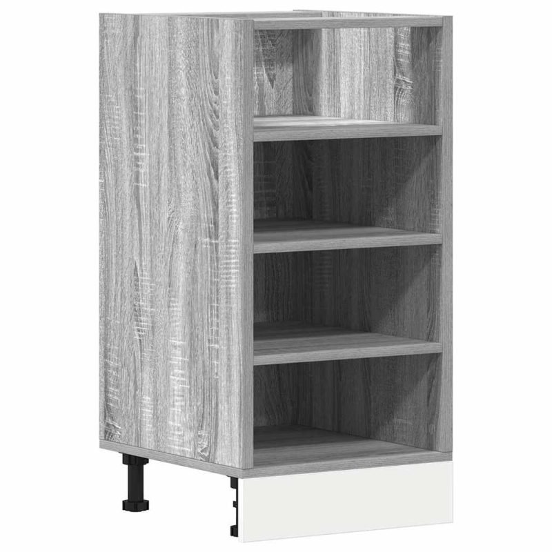 Unterschrank Riga Grau Sonoma 40x44,5x81,5 cm Holzwerkstoff