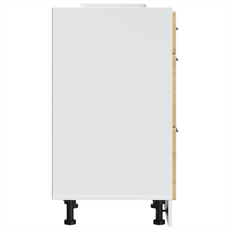 Küchenunterschrank Porto Sonoma-Eiche Holzwerkstoff