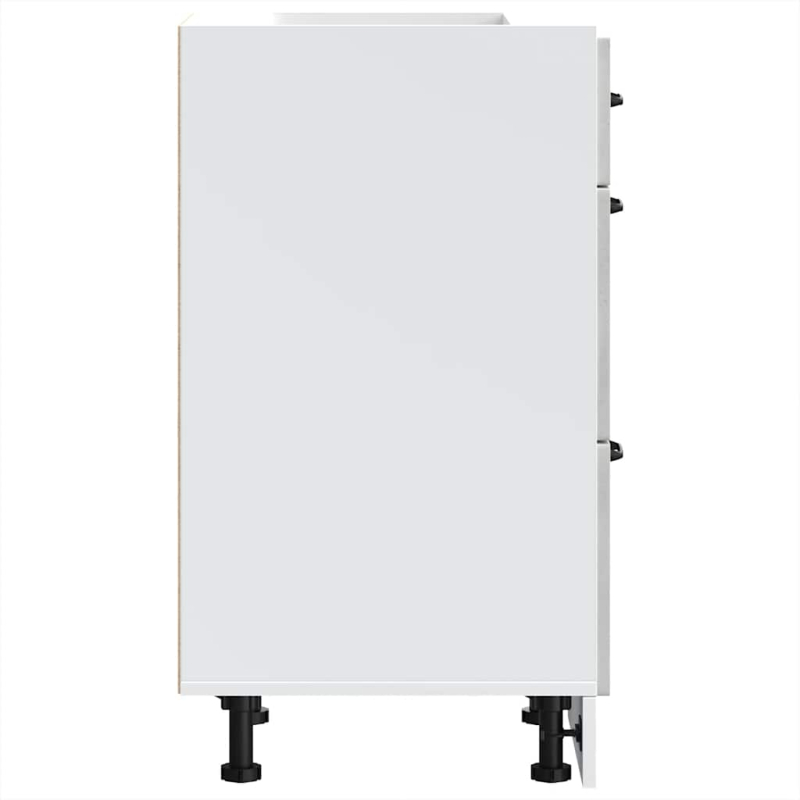 Küchen-Unterschrank Lucca Betongrau Holzwerkstoff