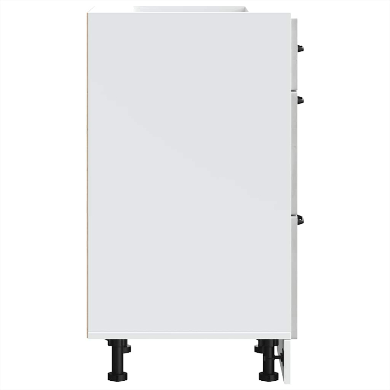 Küchenunterschrank Kalmar Betongrau Holzwerkstoff