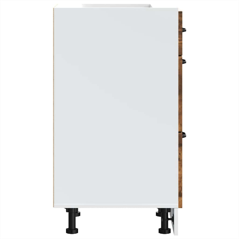 Küchenunterschrank Kalmar Räuchereiche Holzwerkstoff