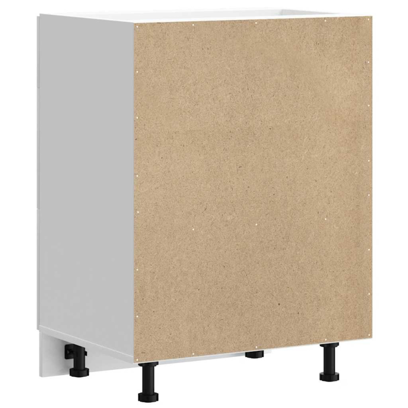 Küchenunterschrank Lyon Weiß Holzwerkstoff