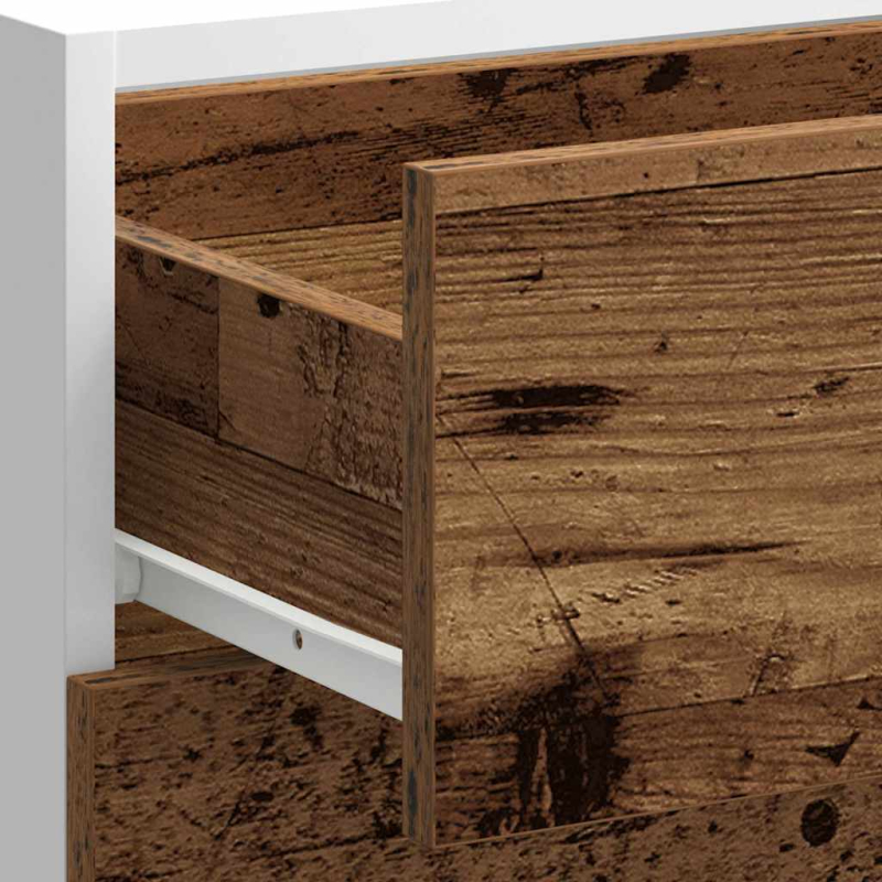 Küchenunterschrank Lyon Altholz-Optik Holzwerkstoff