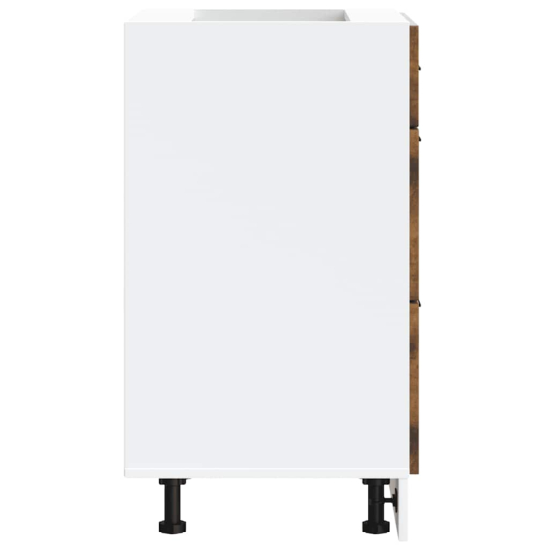 Küchen-Unterschrank Lucca Räuchereiche Holzwerkstoff