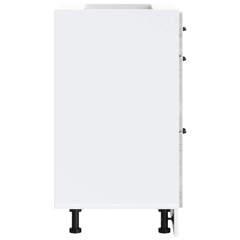 Küchenunterschrank Kalmar Grau Sonoma Holzwerkstoff