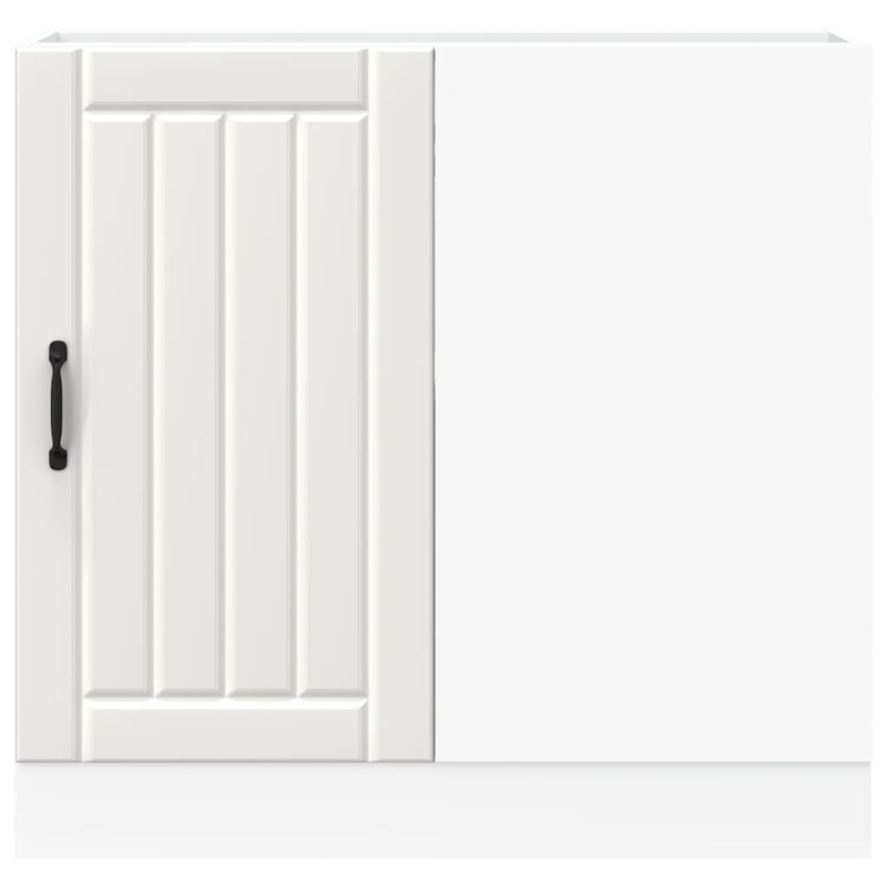 Spülenunterschrank Lucca Weiß Holzwerkstoff