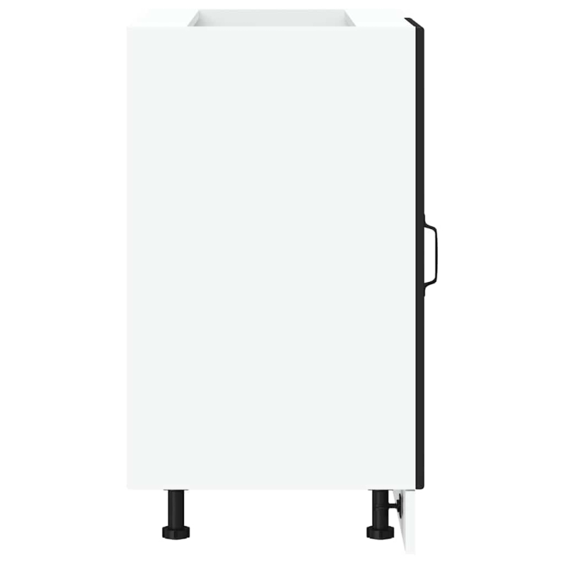 Spülenunterschrank Lucca Schwarz Holzwerkstoff