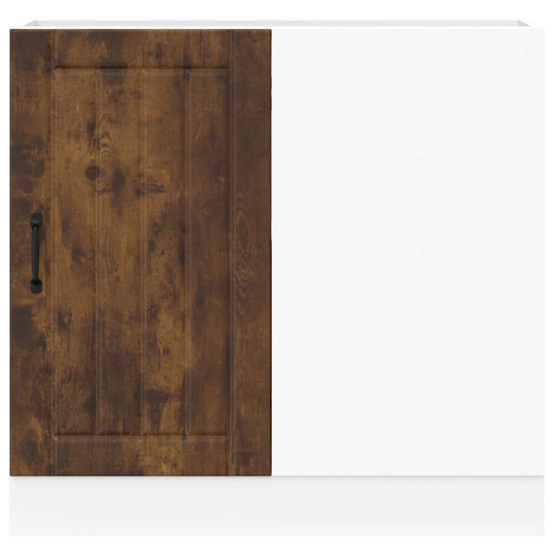 Spülenunterschrank Lucca Räuchereiche Holzwerkstoff