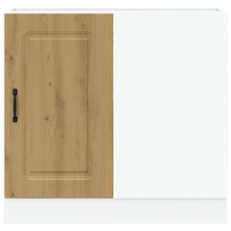 Küchenunterschrank Kalmar Artisan-Eiche Holzwerkstoff