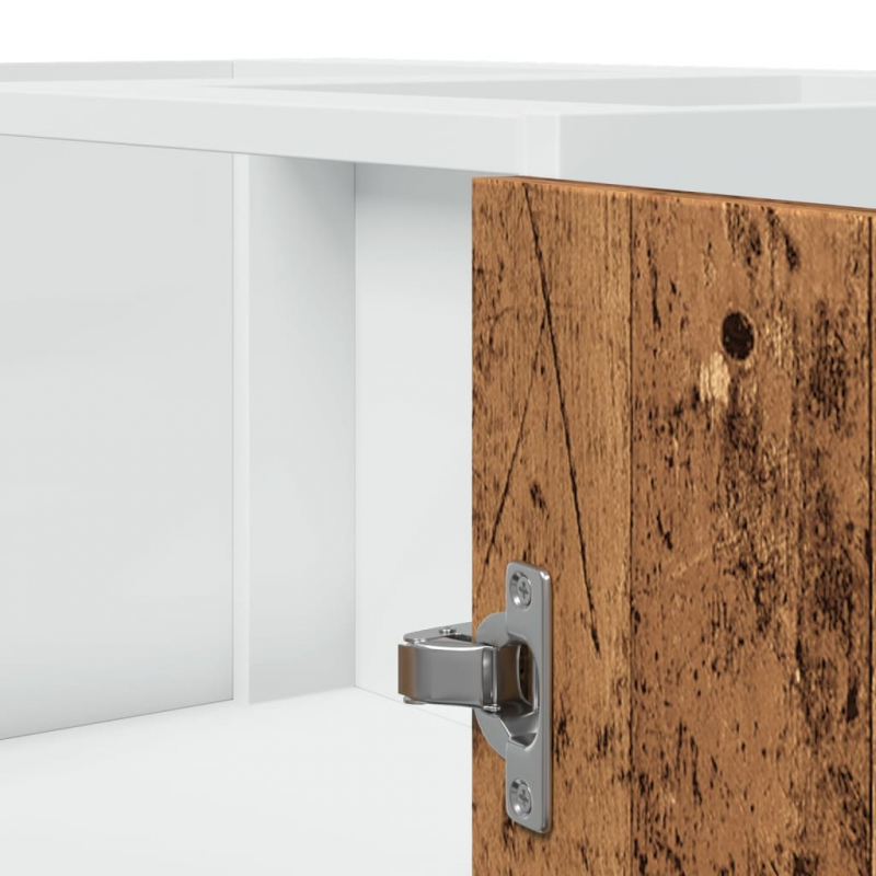 Küchenschrank Lyon Altholz-Optik 75,5x75,5x81,5 cm Holzwerkstoff