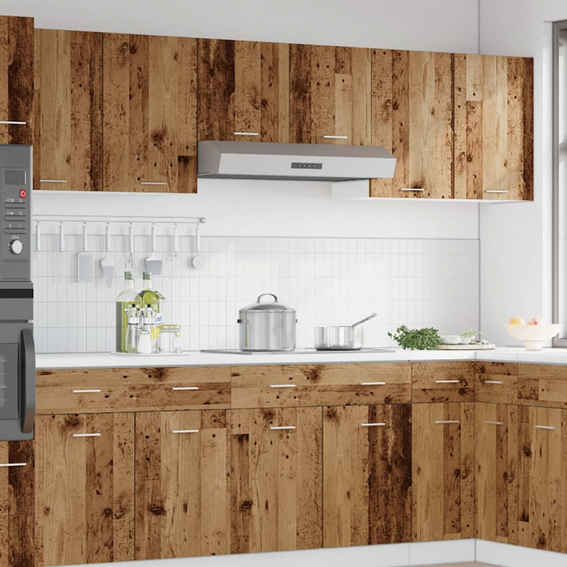 Hängeschrank Lyon Altholz-Optik 80x31x60 cm Holzwerkstoff