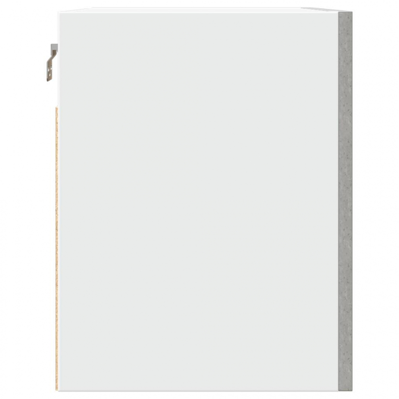 Hängeschrank Lyon Betongrau 60x31x40 cm Holzwerkstoff