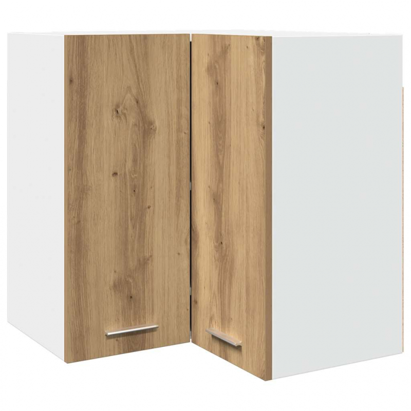 Eck-Hängeschrank Lyon Artisan-Eiche 57x57x60 cm Holzwerkstoff