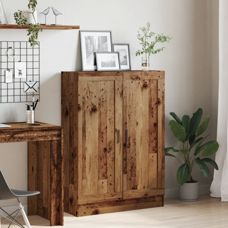 Bücherschrank Altholz-Optik 82,5x30,5x115 cm Holzwerkstoff