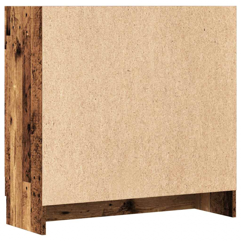 Bücherschrank Altholz-Optik 82,5x30,5x80 cm Holzwerkstoff
