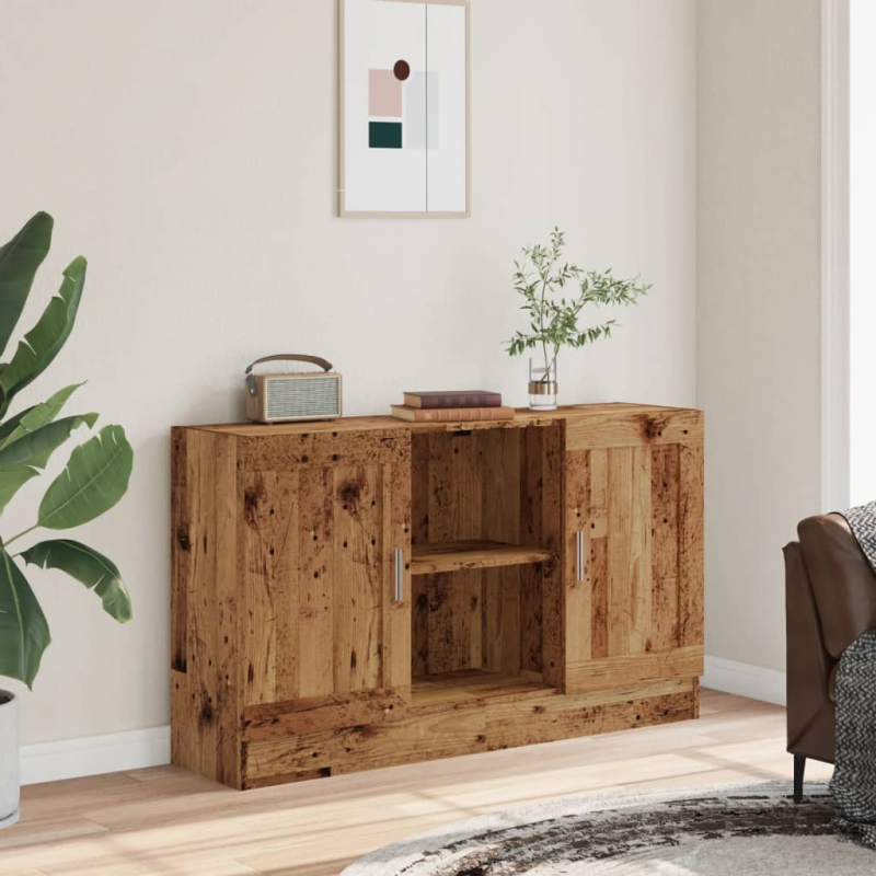 Sideboard Altholz-Optik 120x30,5x70 cm Holzwerkstoff
