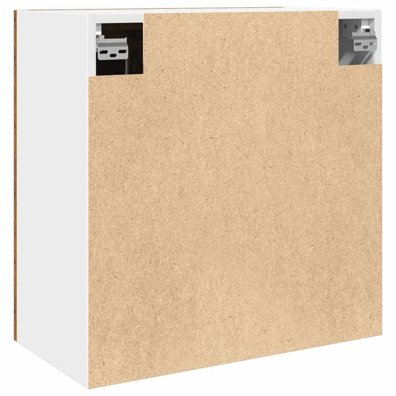 Küchen-Wandschrank Lyon mit Glastüren Altholz-Optik 60x31x60 cm