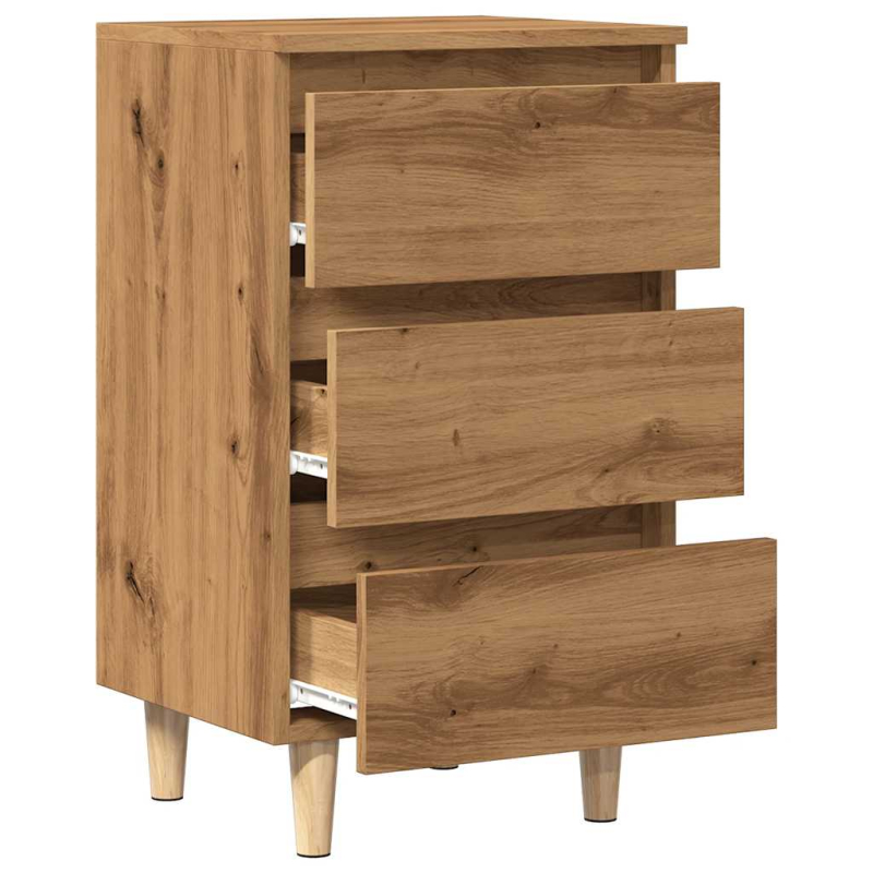 Nachttisch Artisan-Eiche 40x35x69 cm Holzwerkstoff
