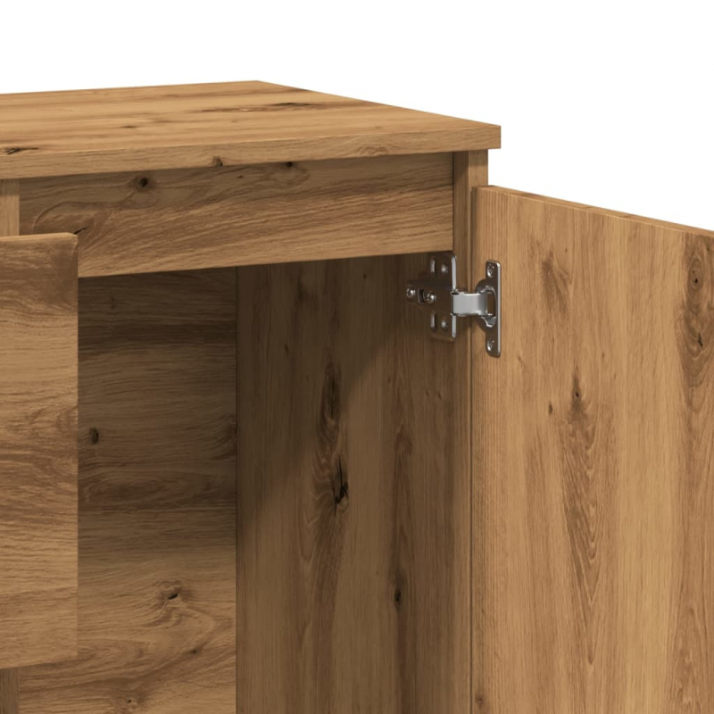 Sideboard Artisan-Eiche 102x35x70 cm Holzwerkstoff