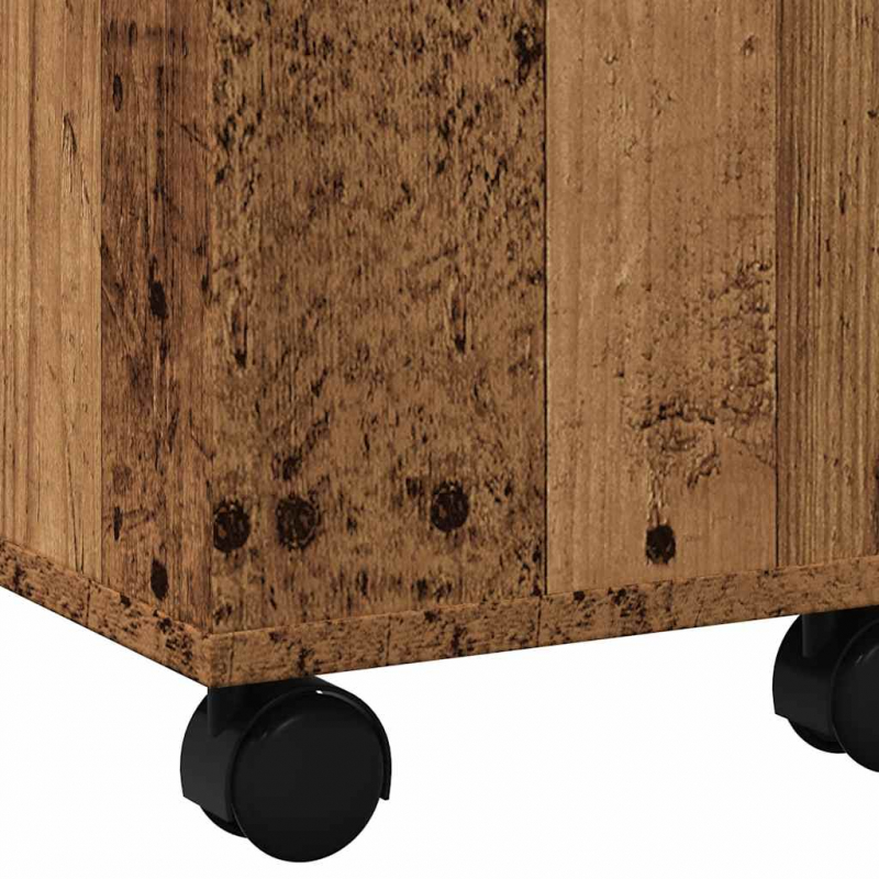 Couchtisch Altholz-Optik 60x60x38 cm Holzwerkstoff