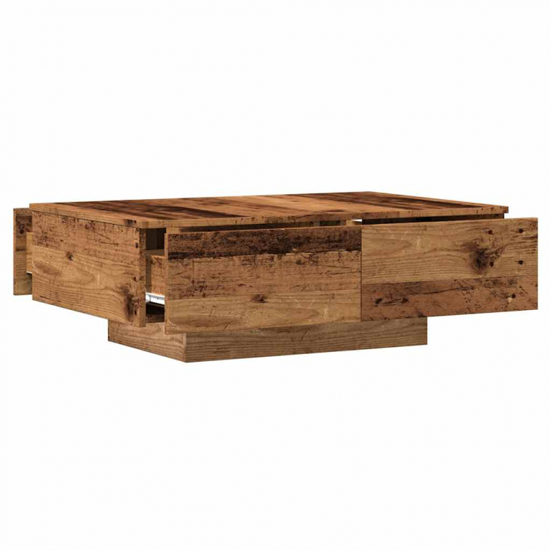 Couchtisch Altholz-Optik 90x60x31 cm Holzwerkstoff