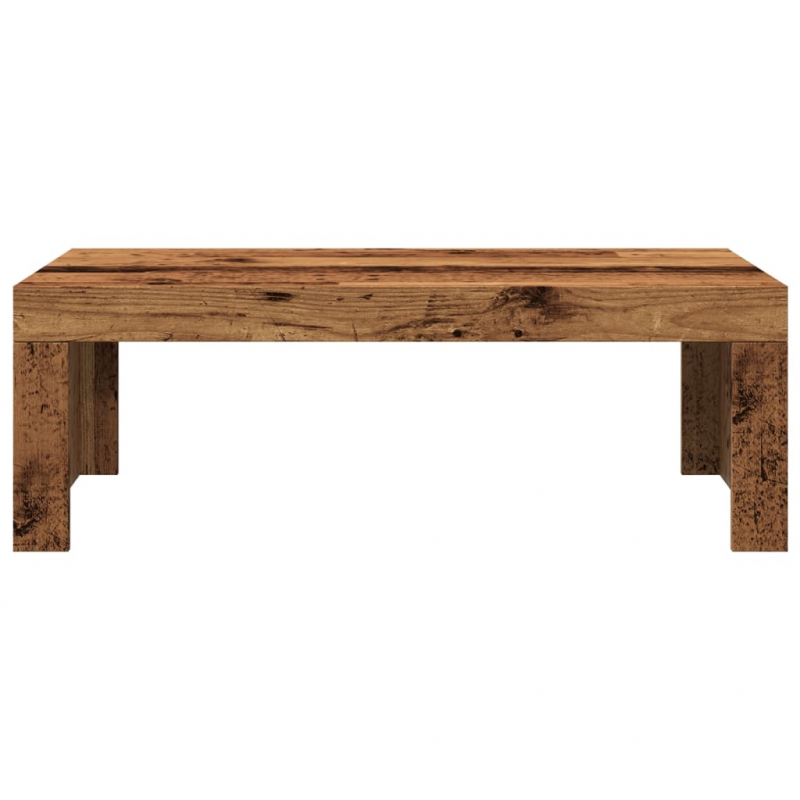 Couchtisch Altholz-Optik 102x50x35 cm Holzwerkstoff