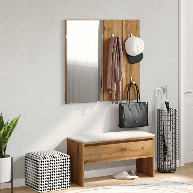 Garderoben-Set Artisan-Eiche Holzwerkstoff