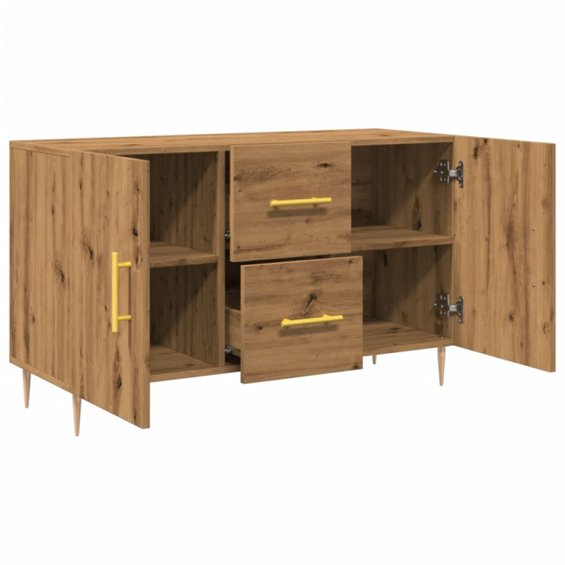 Sideboard Artisan-Eiche 100x36x60 cm Holzwerkstoff