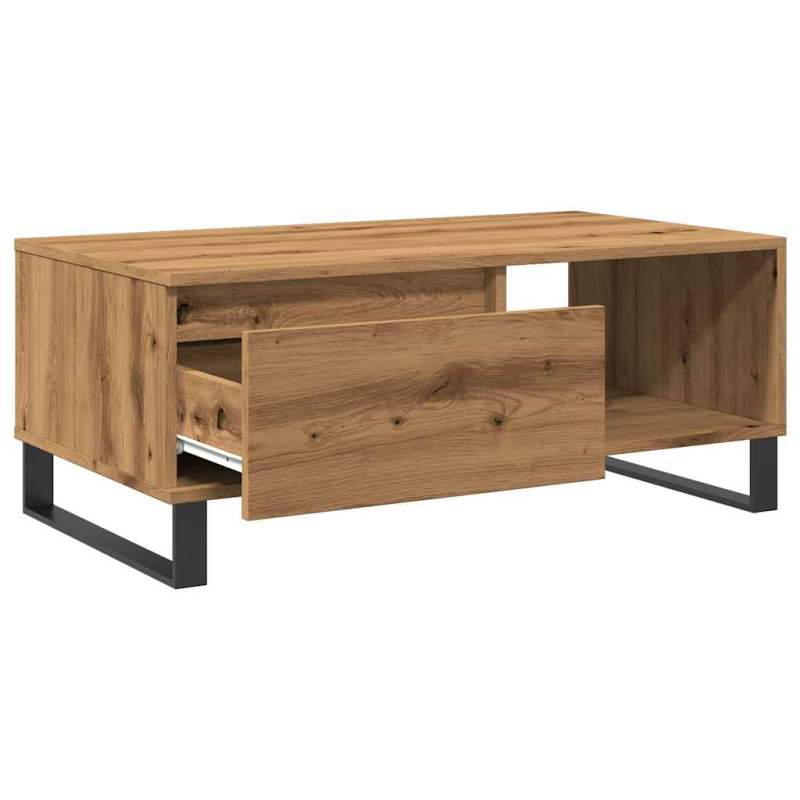 Couchtisch Artisan-Eiche 90x50x36,5 cm Holzwerkstoff