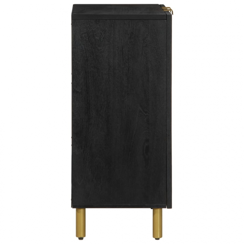 Sideboard Schwarz 60x33x75 cm Holzwerkstoff