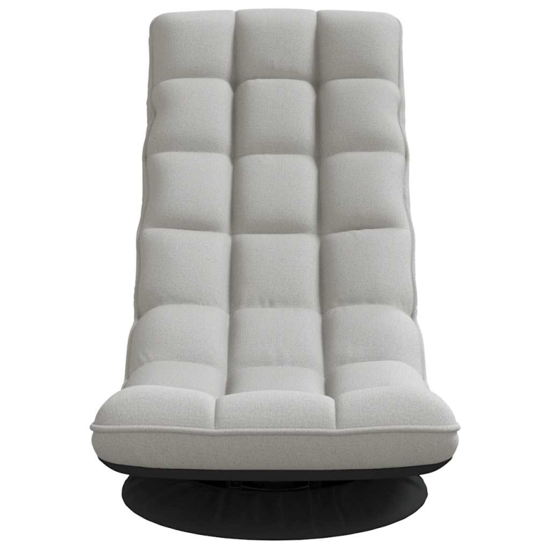 Bodenstuhl Drehbar Wolkengrau 70x51x79 cm Stoff