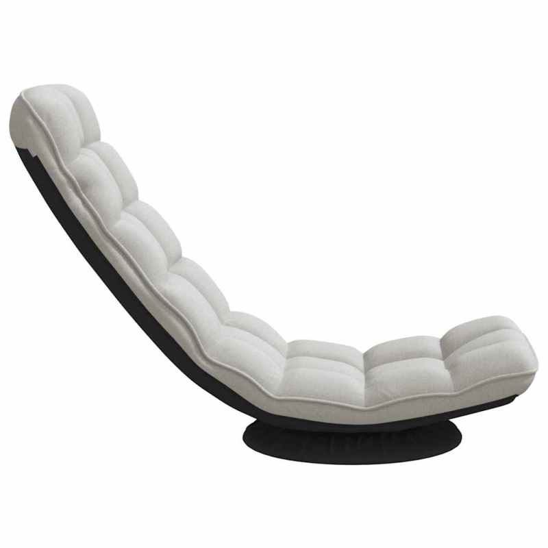 Bodenstuhl Drehbar Wolkengrau 70x51x79 cm Stoff