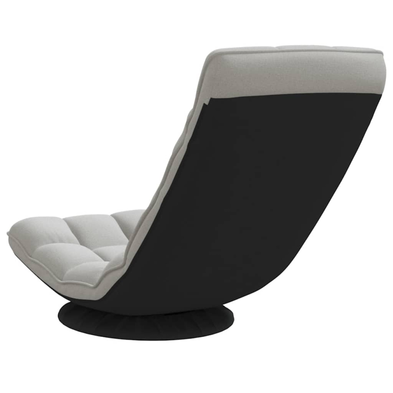 Bodenstuhl Drehbar Wolkengrau 70x51x79 cm Stoff