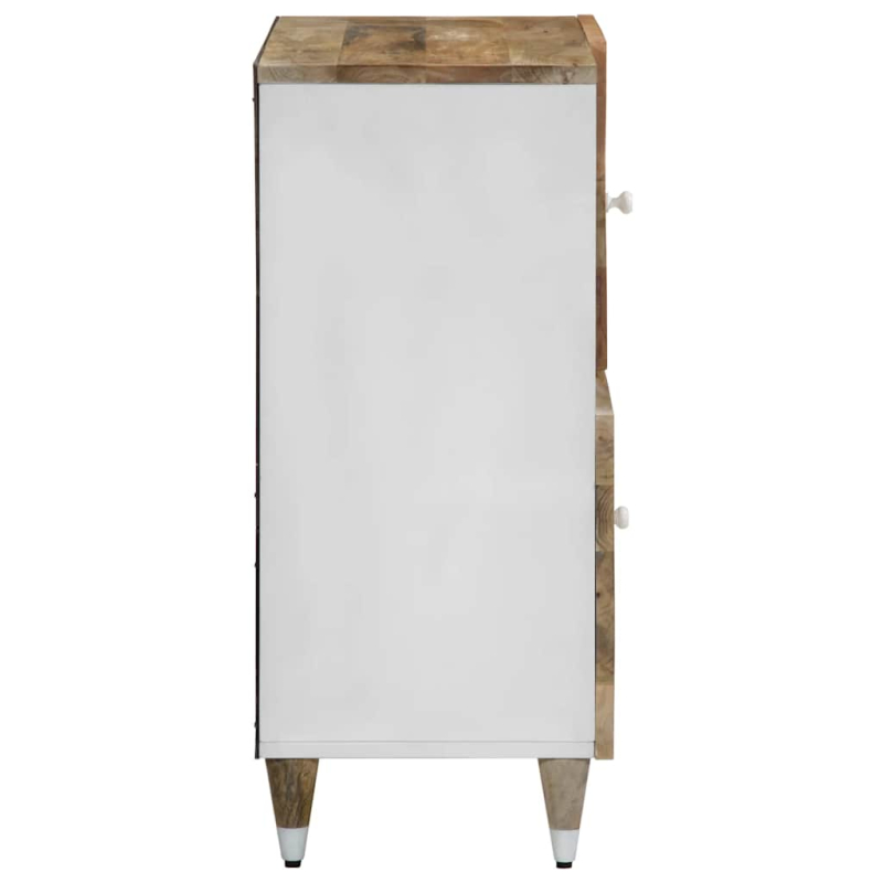 Sideboard 80x33,5x75 cm Massivholz Mango