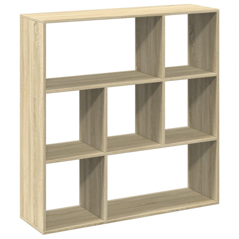 Raumteiler-Bücherregal Sonoma-Eiche 102x29x103,5 cm