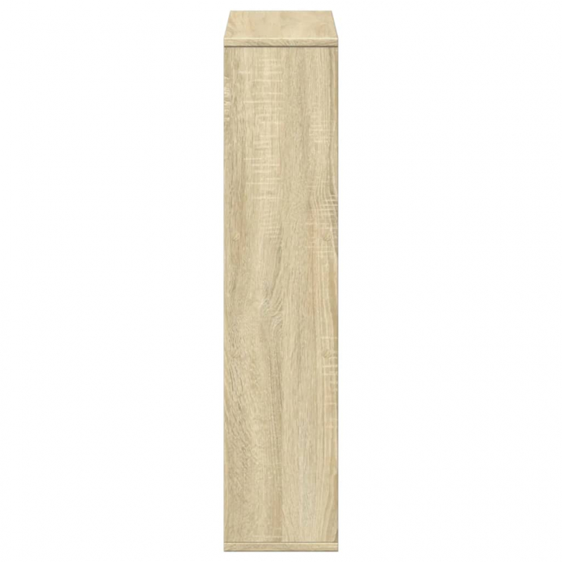 Bücherregal Sonoma-Eiche 63x20x90 cm Holzwerkstoff