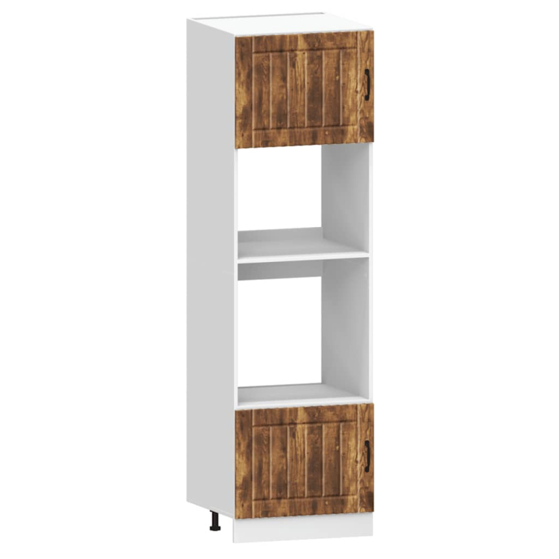 7-tlg. Küchenschrank-Set Lucca Räuchereiche Holzwerkstoff