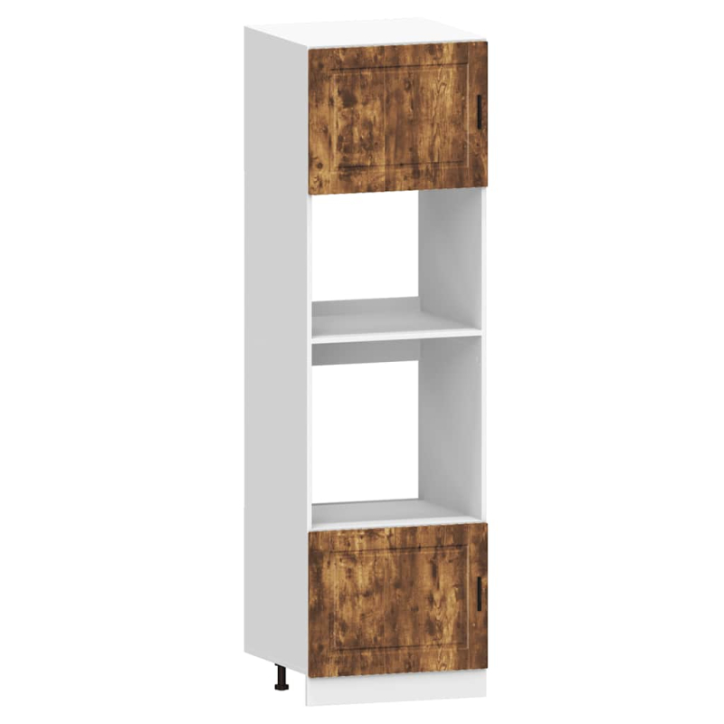 7-tlg. Küchenschrank-Set Kalmar Räuchereiche Holzwerkstoff