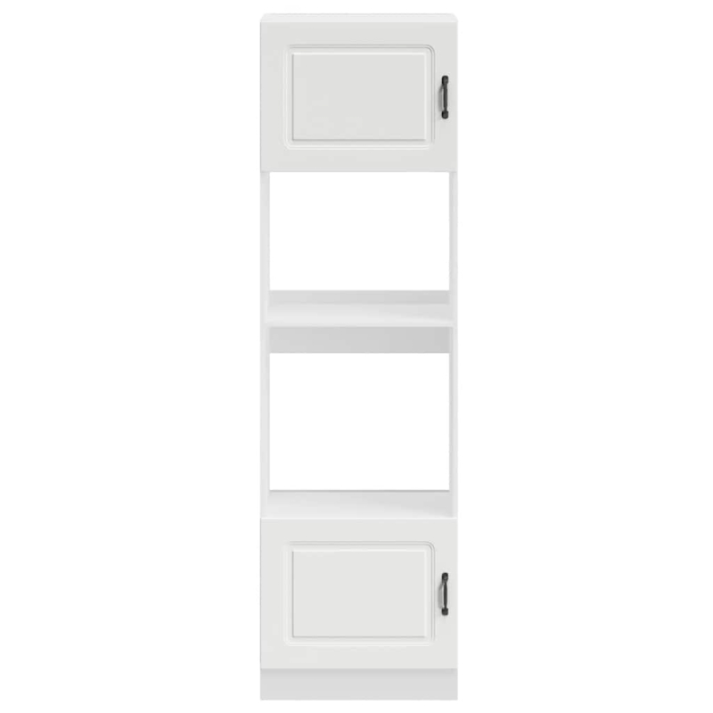 Herdumbauschränke 2 Stk. Lucca Weiß Holzwerkstoff