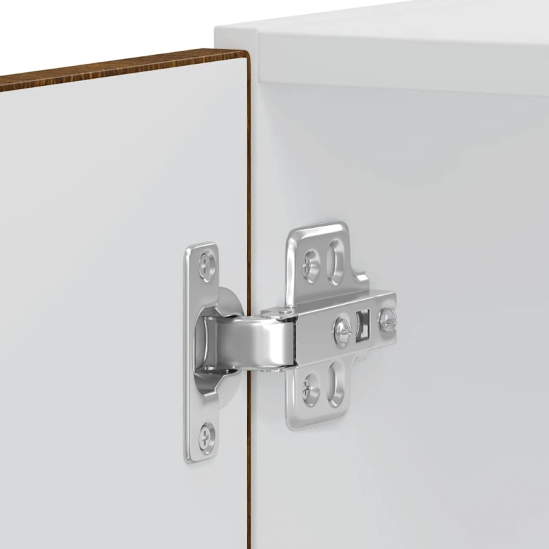 Herdumbauschränke 2Stk. Lucca Braun Eichen-Optik Holzwerkstoff